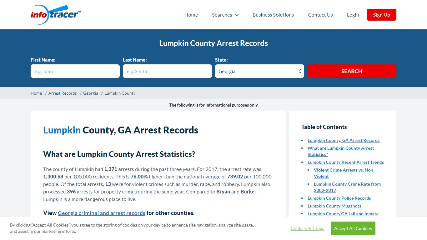 Lumpkin County, GA Arrests, Mugshots & Jail Records ...