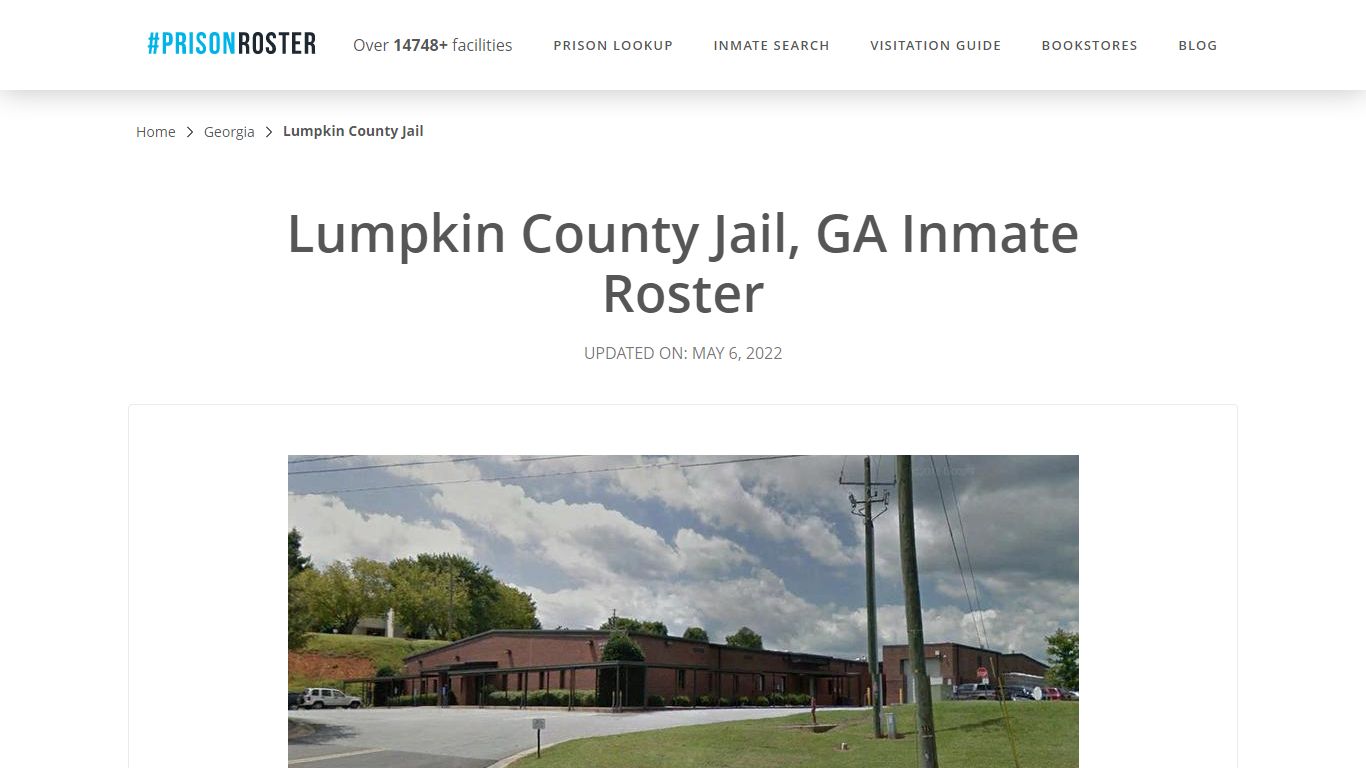 Lumpkin County Jail, GA Inmate Roster - Inmate Locator